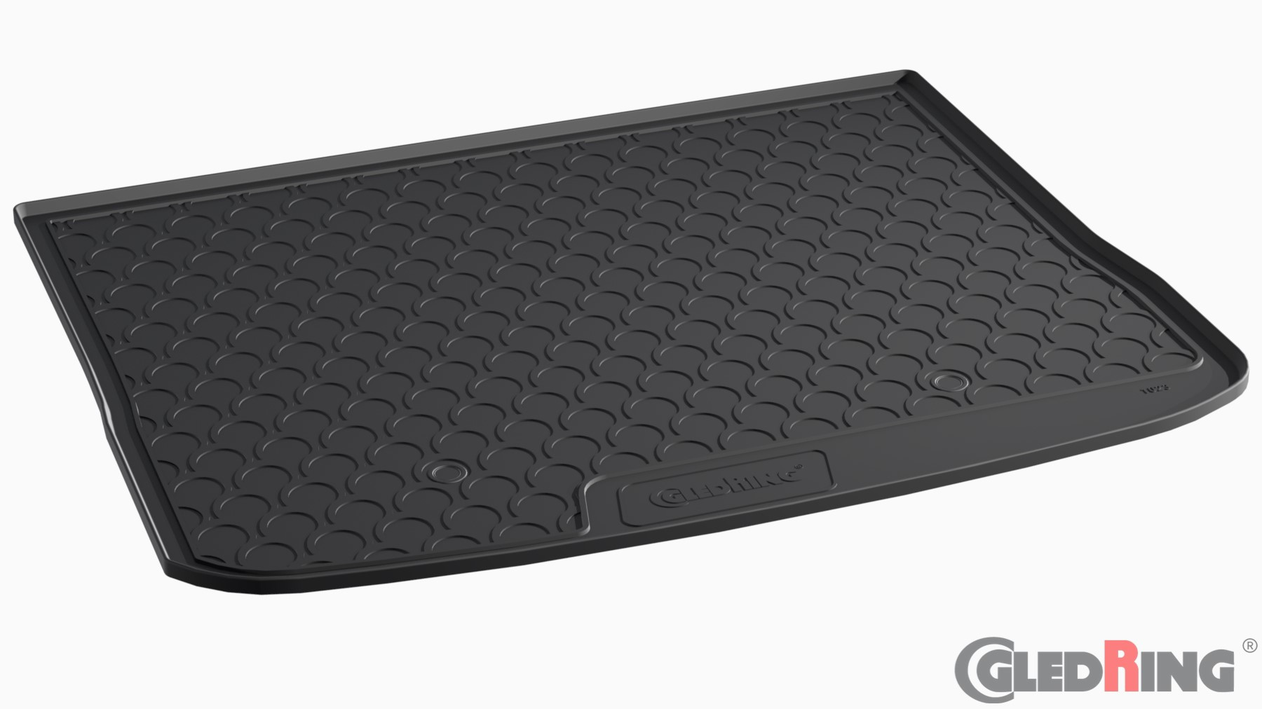 Original Gledring Premium Gummi Kofferraummatte - VOLKSWAGEN Tiguan (Oberer Boden) 2007-3.2016